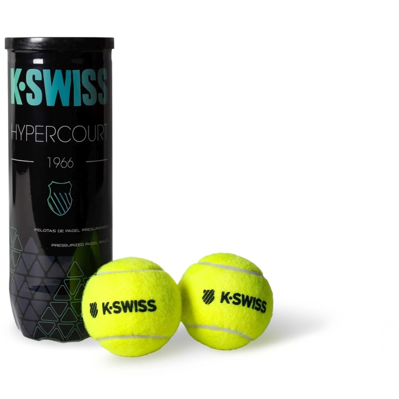 Bolas Padel Kswiss Hypercourt (caja de 24)