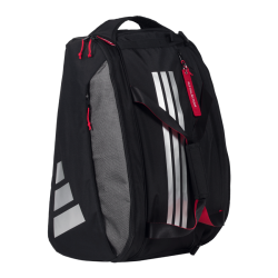 Paletero adidas Multigame Negro/Rojo 3.4- Ale Galán